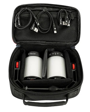 BUSHMAN - Double éclairage HALO 360° + bras de support