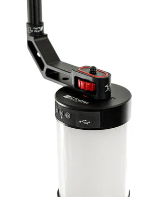 BUSHMAN - Double éclairage HALO 360° + bras de support